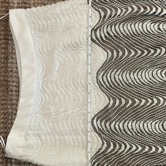 Roberto Cavalli Cream and Black Maxi Skirt fits 4/6 - Picture 9 of 12